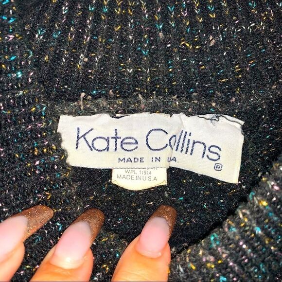 Vintage Kate Collins Sparkled Sweater - Picture 4 of 5